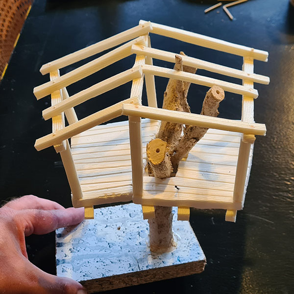 Terrainbau Workshop: Option 2 - Fortgeschrittene - Baumhaus