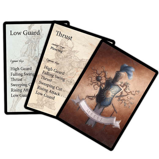 Moonstone-Melee-Deck Nahkampf Deck - Moonstone the Game by Goblin King Games